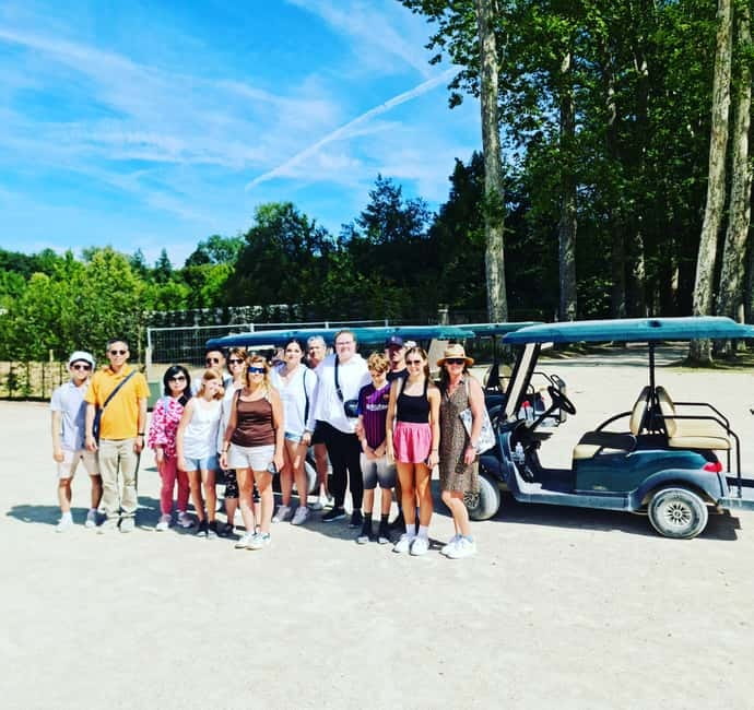 Paris: Versailles Golf Cart & Bike Tour with Palace Entry - Lunch at Angelina: where the day slows down