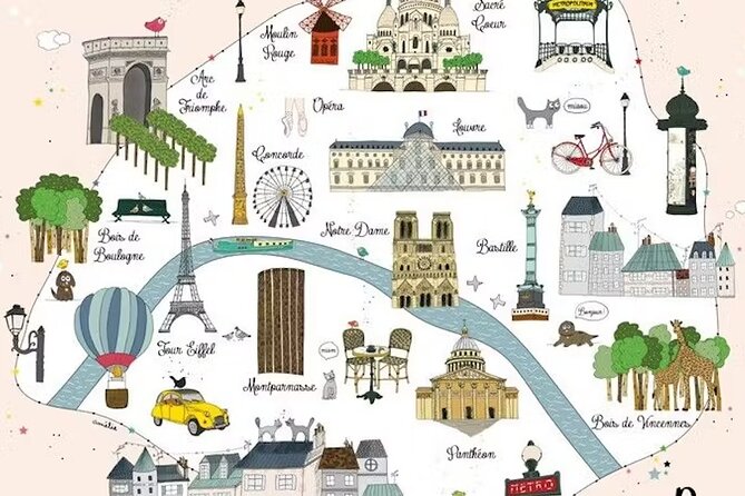 Paris Walking Tour , Historical Sites . - Walking the Seine and Île de la Cité for the big-picture landmarks
