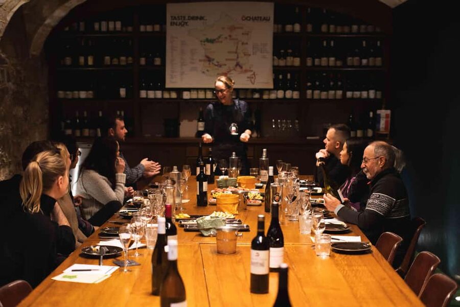 Paris: Wine and Cheese Lunch - What You Taste in 2 Hours: Five Wines, One Champagne Moment, and Four Regions