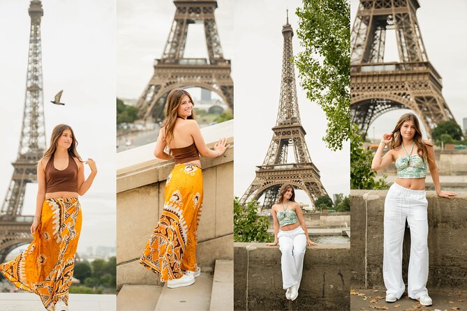Photoshoot in Paris - Eiffel Tower - Second View Point: Variety for Couples, Groups, and Multi-Generation Photos