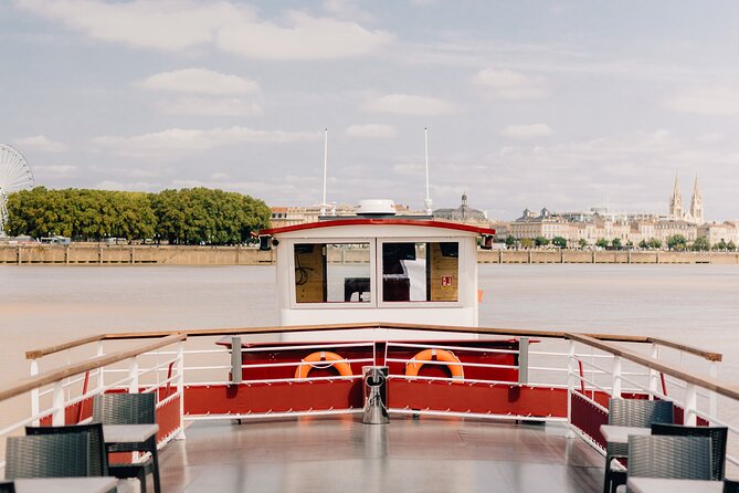 Prestige Commented Cruise glass of wine and Canelé in Bordeaux - Montaigne, Montesquieu, and a Bridge You Can See for Miles