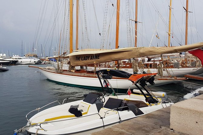 Private Boat Charter in the Bay of St Tropez - Stop 2: Plage des Graniers for anchored swim time and a beach bar option