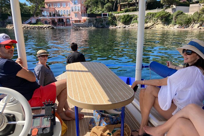 Private Cruise Near Nice and Monaco with Solar Powered Boat - A silent way to see the Riviera’s coast near Nice and Monaco