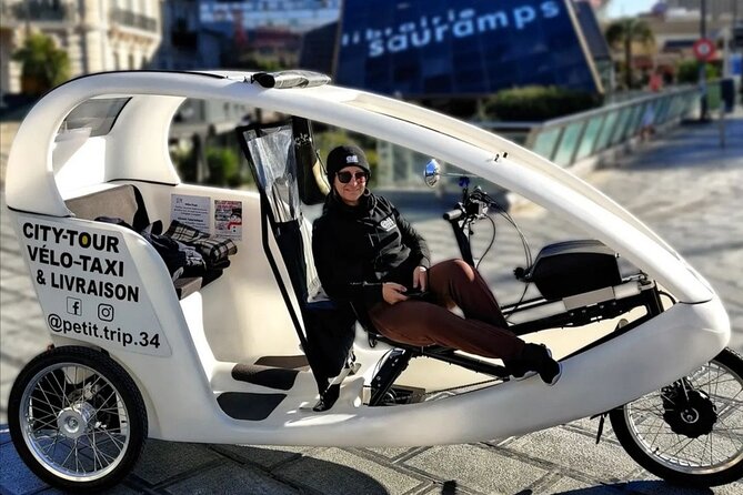 Private Discovery of Montpellier by Bike-Taxi - How the bike-taxi plan works in Montpellier