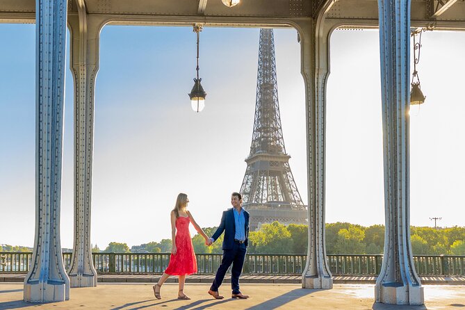 Private Guided Professional Photoshoot by the Eiffel Tower - Posing help that makes you look natural, not stiff