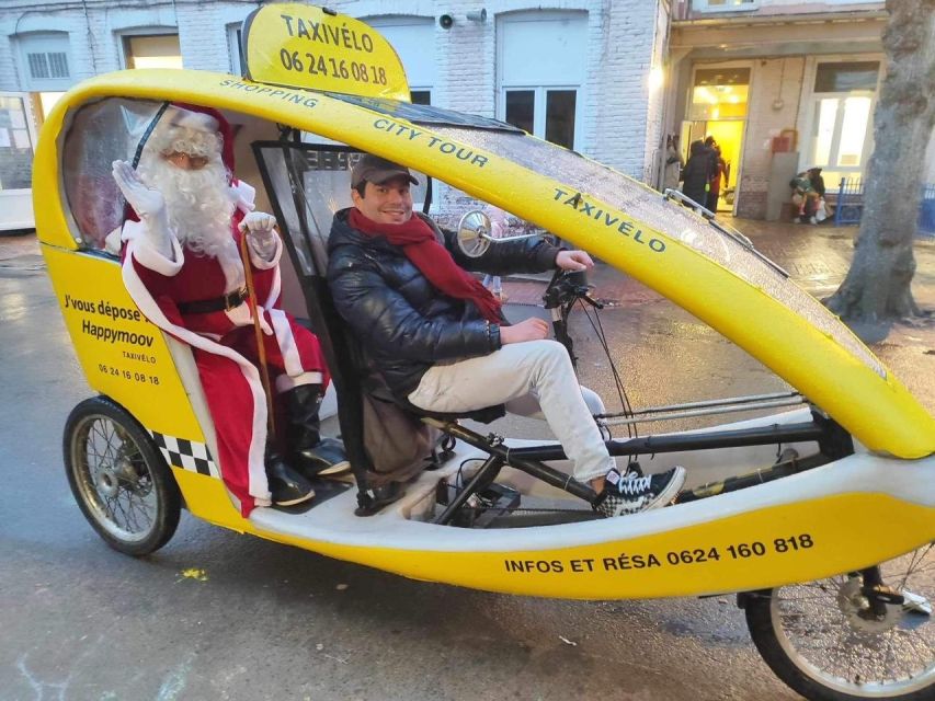 Private guided tour by electric bike taxi - The 60-minute highlights loop: from Grand Square to Old Lille streets