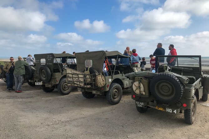 Private Guided Tour in WW2 Jeep of the Landing Beaches - Stop 1: Sainte-Mère-Eglise and the parachutist John Steele