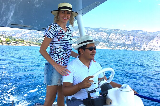 Private Sunset Tour in Solar Boat near Nice and Monaco - The route: Beaulieu-sur-Mer to Eze by way of villas, beaches, and coves