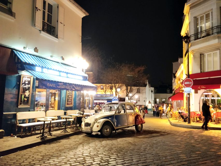 Private tour of Paris by Night with Champagne - Montmartre’s night mood, Sacre Coeur and that movie vibe
