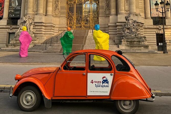 Private tour Paris 3 hours in vintage Citroën 2CV - Timing reality: traffic, closures, and that “we should have been here” feeling