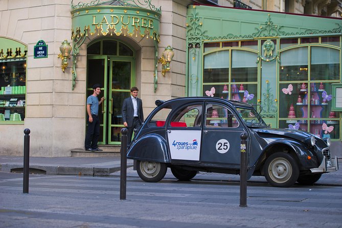 Private tour Paris 3 hours in vintage Citroën 2CV - Price and group size: what your money is really buying