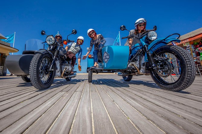 Private tour: visit Deauville in a sidecar - Eglise Saint Augustin: the duke’s first stone, and planned-city Deauville