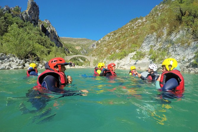 Rando Aqua - "Le Pont de Tusset" - Discovery Course - Le Pont de Tusset in Castellane: why this feels like a real water adventure