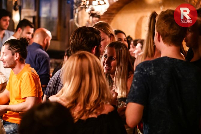 Riviera Bar Crawl Party with Free Shots and VIP Entry - The Route in Plain English: Place Massena to the Promenade