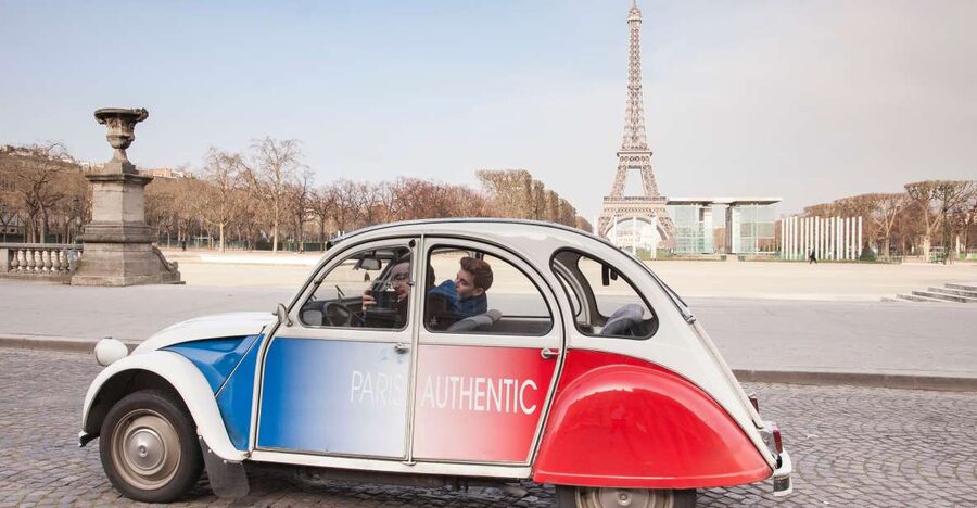 Romantic Paris Vintage Citroën 2CV Tour - Montmartre and Sacré-Cœur: views you get for the effort