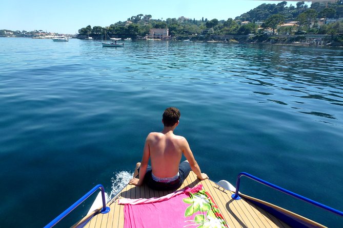 Romantic Private Tour for 2 plus guide on your own Solar Powered Boat - The route: Beaulieu villas, Monaco, and back from Saint Jean Cap Ferrat