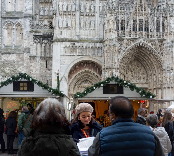 Rouen: Guided Tour of the Historic Center - Saint-Maclou Church and Flamboyant Gothic at street level