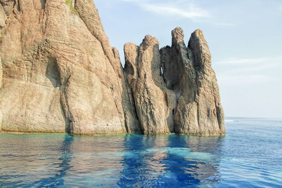 Sagone/Cargèse: Croisière Scandola, Piana, Girolata Baignade - The ship experience: shaded, practical, and not too big