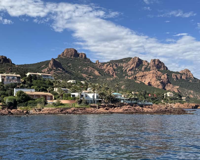 Saint-Raphaël: Golden Island Afternoon Cruise with Drinks - Sailing Along the Estérel Coast: Red Rock Meets Deep Blue