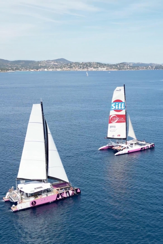 Saint Tropez: Evening Catamaran Party with Welcome Drink - Bar Drinks and Snack Boards You Can Purchase Onboard