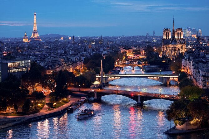 Seine River Direct Access Guided Cruise - Eiffel Tower area, plus the American Church and Invalides