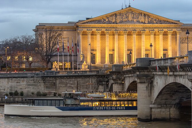 Seine River Evening Cruise with Music (Drink Options) - Wine and Champagne upgrade: tasty value, but plan for bar pickup