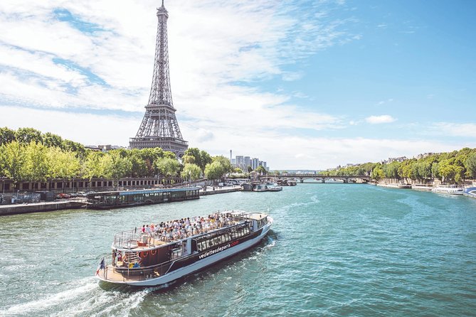 Seine River Guided Cruise Champagne Option by Vedettes de Paris - Port de Suffren meeting point and a smooth start