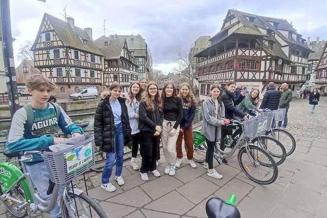Strasbourg City Center Guided Bike Tour w/ Local Guide - Stop 1: Cathedrale Notre-Dame de Strasbourg in quick, meaningful views