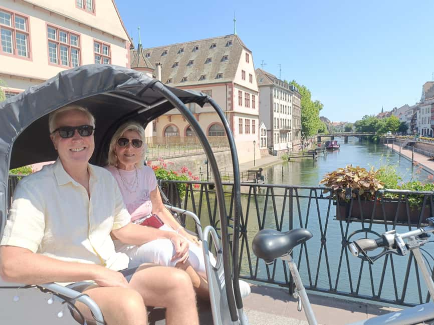 Strasbourg: Neustadt and Petite France in 1 Hour by Pedicab - Meeting at Place du Corbeau, then Riding Toward Petite France