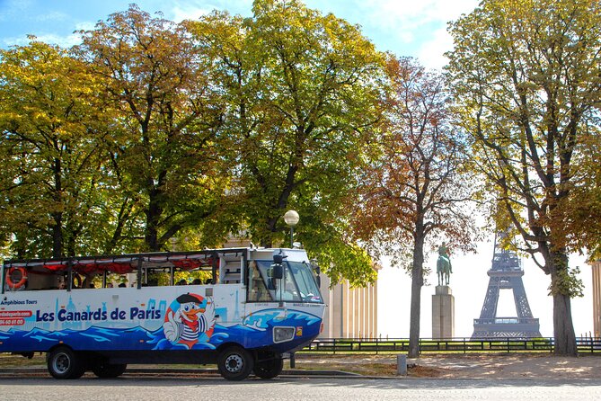 Tours of Paris and the Hauts-de-Seine in an Amphibious Bus - Napoleonic stories and the Eiffel Tower view that feels planned