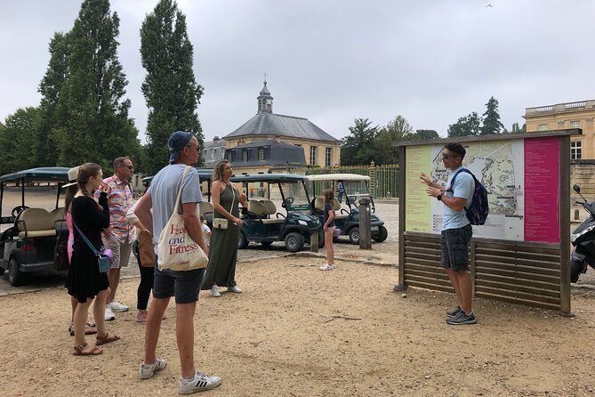 Versailles Golfcart & Bike Guided Tour: Gardens Hamlet Fountains - Stop 4: Gardens time plus a planned lunch break at Angelina