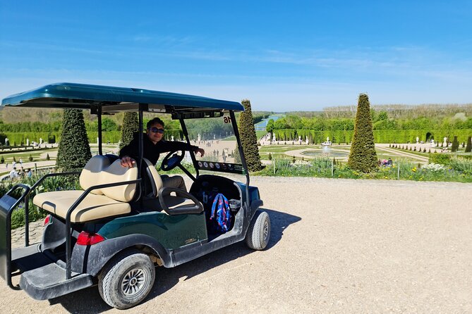 Versailles Golfcart & Bike Guided Tour: Gardens Hamlet Fountains - Price and value, what the $192.36 buys you
