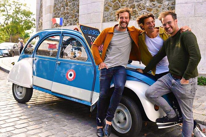 Vintage 2CV Adventure: 1-Hour Paris Highlights Tour - Pickup anywhere, then drop off where your day goes next