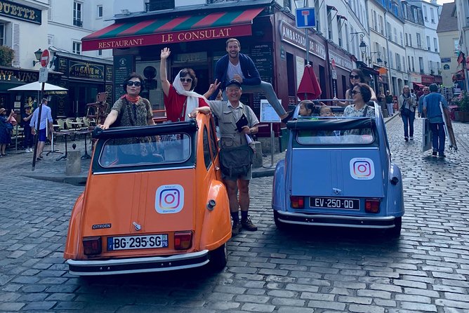 Vintage 2CV Adventure: 2-Hour Paris Highlights Tour - The vibe inside the car: French classic music and photo-friendly pauses