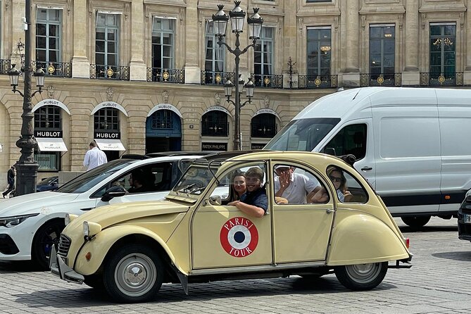 Vintage 2CV Adventure: 2 -Hour Paris Secrets Tour - Logistics that make this tour feel easy
