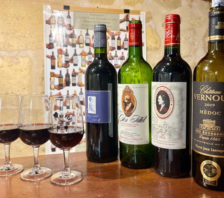 Workshop Bordeaux wine tasting: 4 reds & charcuterie pairing - Why this 1-hour Bordeaux red workshop makes sense