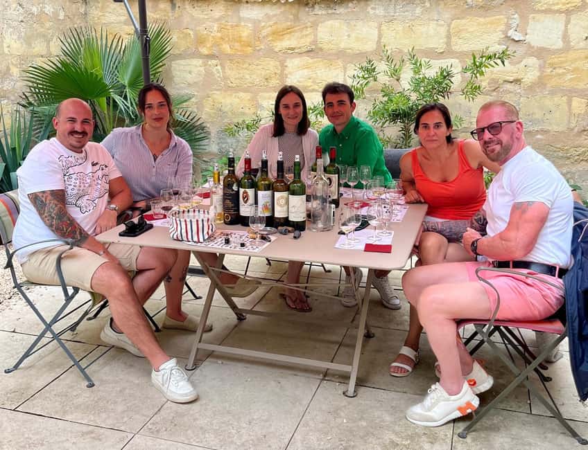 Workshop Bordeaux wine tasting: 4 reds & charcuterie pairing - The Cécilia and Mathilde style, small group energy, no lecture vibe
