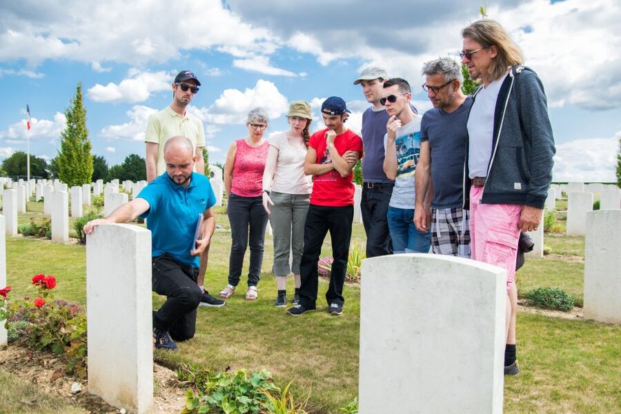 WWI Somme Battlefields Day Trip from Paris - Thiepval Memorial: scale, names, and the weight of missing graves